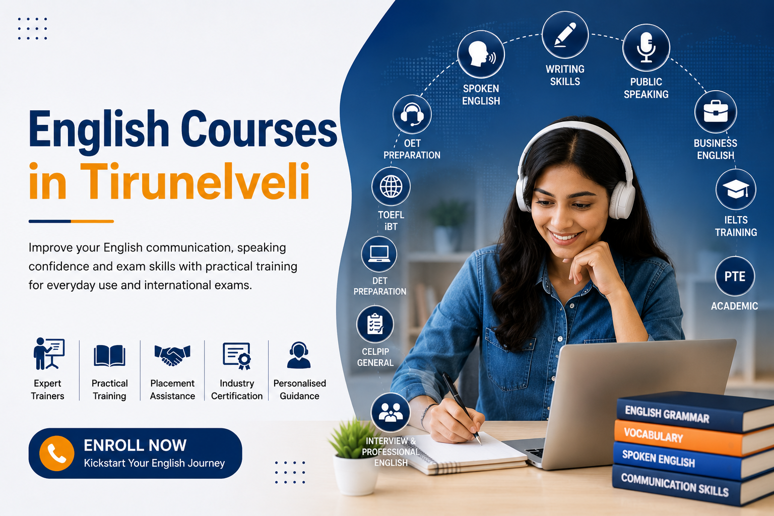 English Courses and Spoken English Training in Tirunelveli