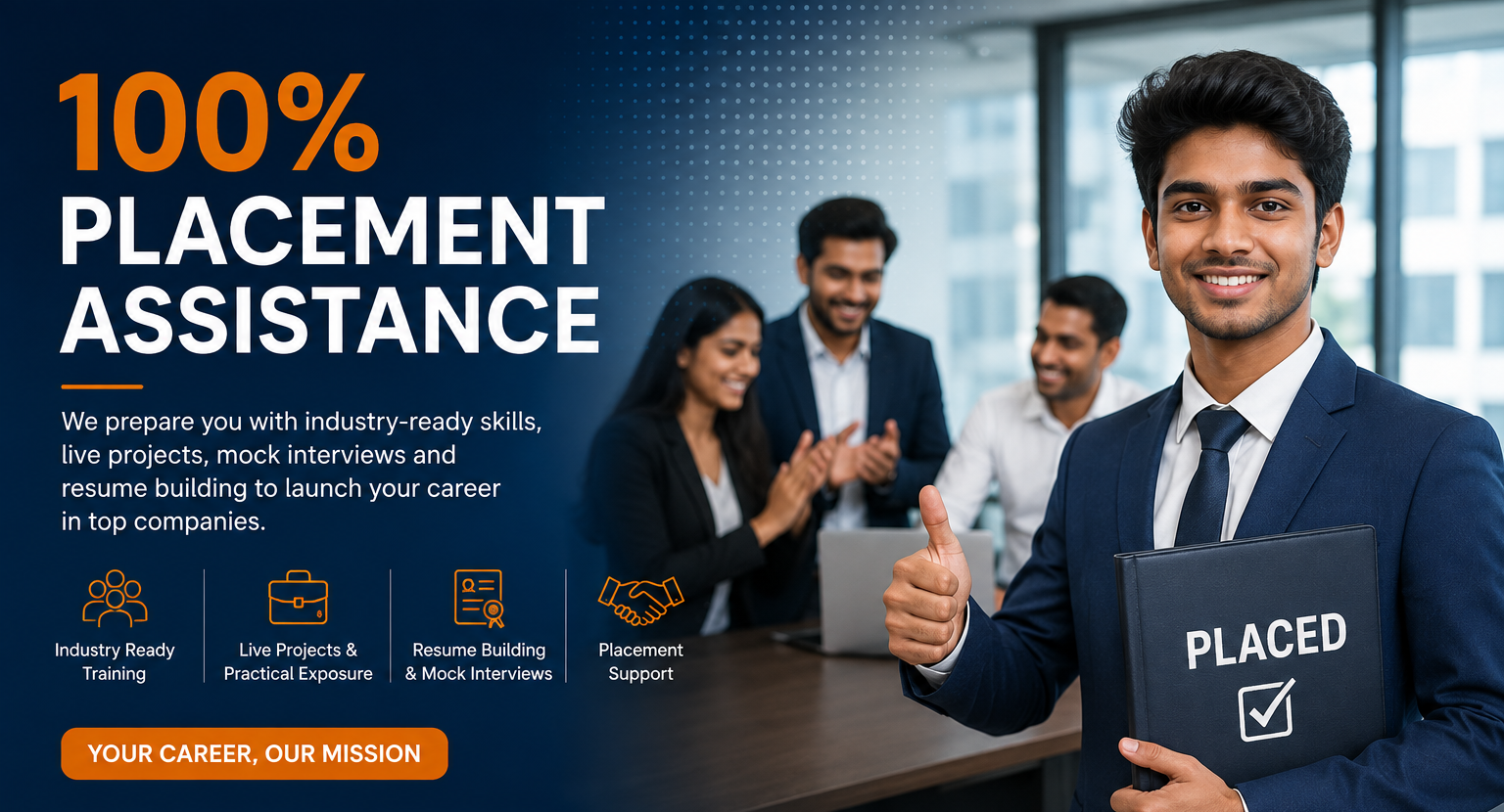 Placement assistance and career training in Tirunelveli